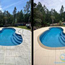 Pool Deck Cleaning 1